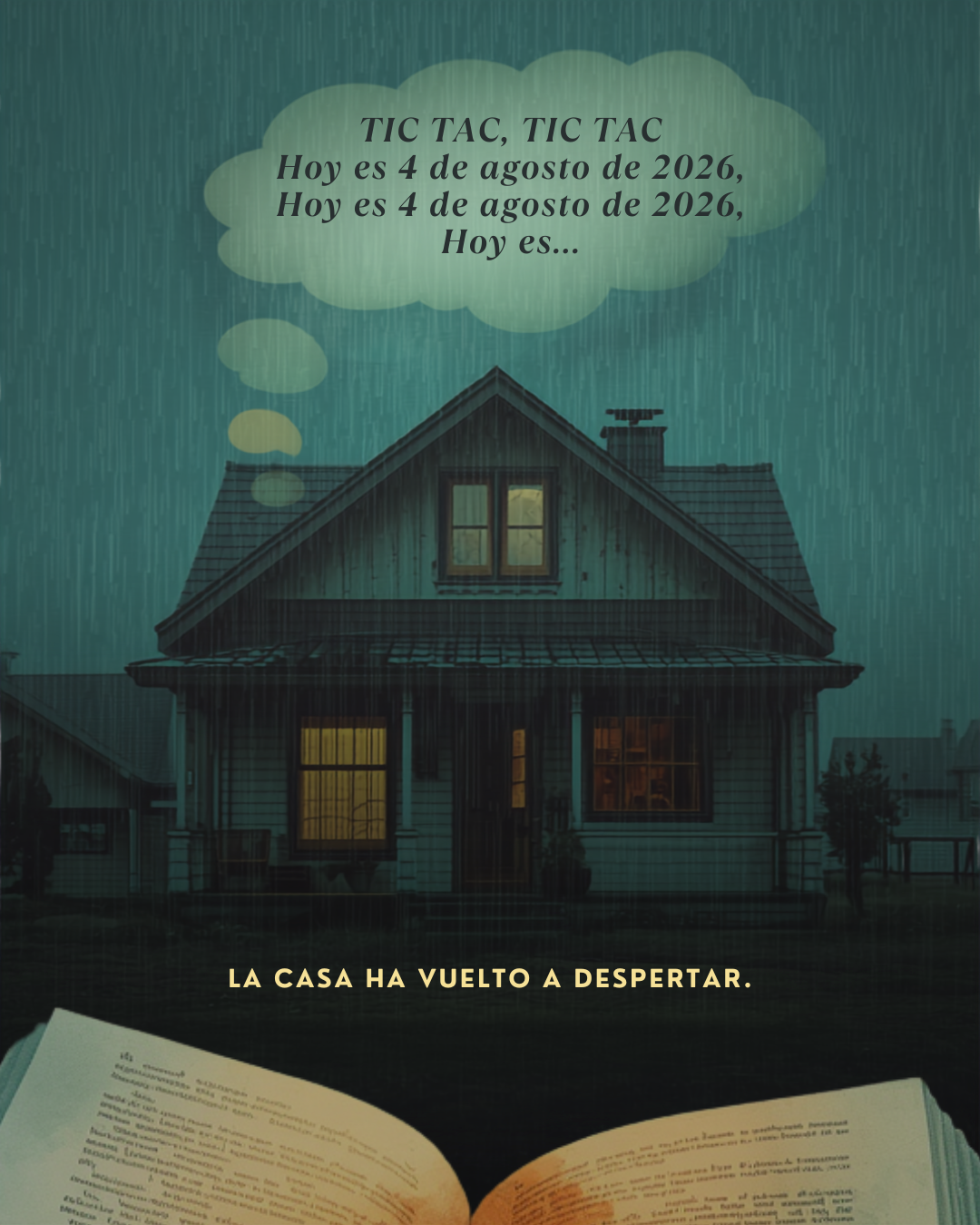 Vendrán lluvias suaves - la casa ha vuelto a despertar