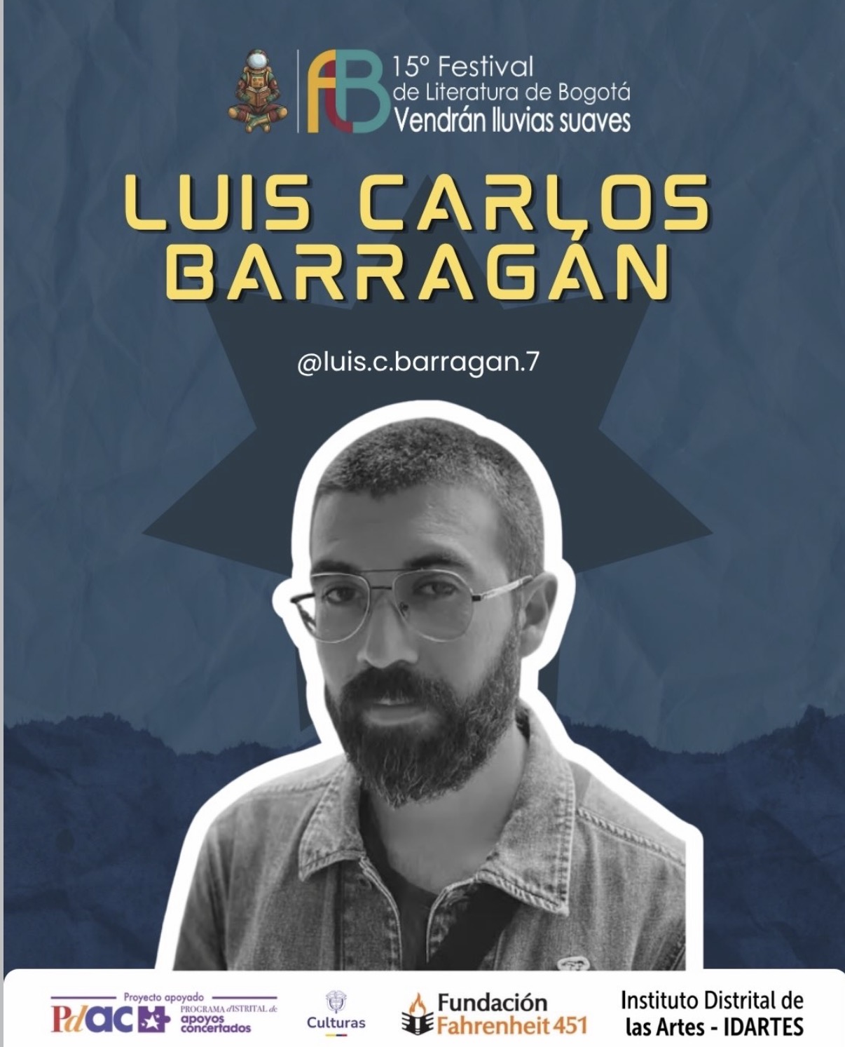 Revelación de invitados 2026 - Luis Carlos Barragán